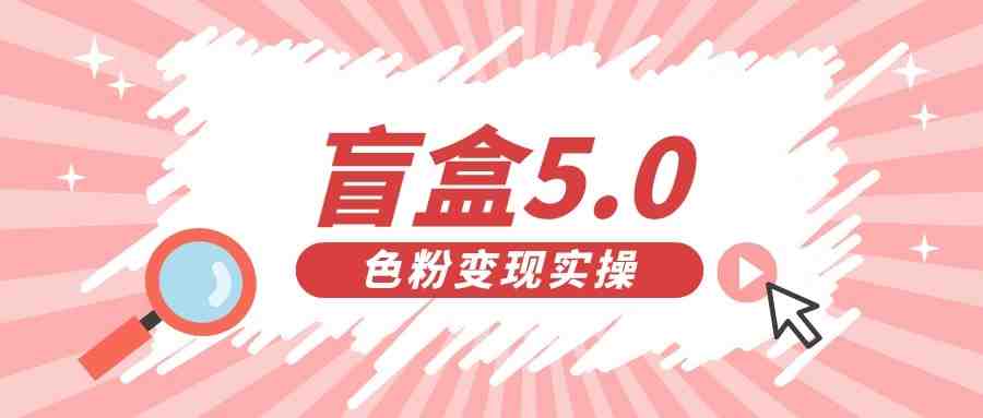 盲盒交友变现5.0（色粉变现）日入500+(探索盲盒交友变现5.0如何日入500+)