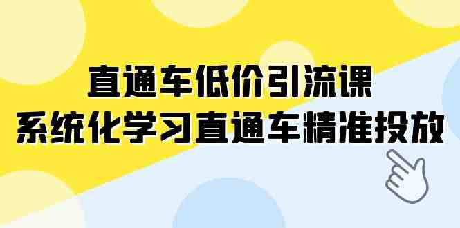 直通车-低价引流课,系统化学习直通车精准投放(14节课)(“全面解析直通车精准投放14节系统化课程助您提升推广效果”) 直通车-低价引流课,系统化学习直通车精准投放(14节课)(“全面解析直通车精准投放14节系统化课程助您提升推广效果”)