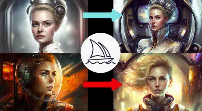 Midjourney V4实现连续性的人物创作：漫画，故事，动画操作教程参数设置(Midjourney V4操作教程打造连续人物创作的秘诀)