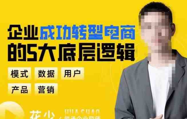企业成功转型电商的5大底层逻辑，从模式、数据、用户、产品、营销5大板块，助你高效转型电商赛道(探索企业转型电商之道五大底层逻辑助你高效突破)