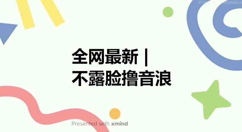 全网最新不露脸撸音浪，跑通自动化成交闭环，实现出单+收徒收益最大化【揭秘】(揭秘全网最新不露脸撸音浪项目自动化成交闭环实现出单+收徒收益最大化)