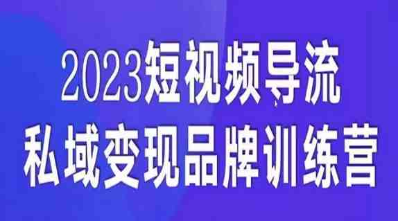 短视频导流·私域变现先导课,5天带你短视频流量实现私域变现(深度解析短视频导流与私域变现策略) 短视频导流·私域变现先导课,5天带你短视频流量实现私域变现(深度解析短视频导流与私域变现策略)