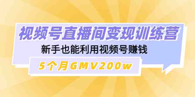 视频号直播间变现训练营:新手也能利用视频号赚钱,5个月GMV200w(全面解析视频号直播间变现训练营从新手到赚钱高手的一站式学习指南) 视频号直播间变现训练营:新手也能利用视频号赚钱,5个月GMV200w(全面解析视频号直播间变现训练营从新手到赚钱高手的一站式学习指南)