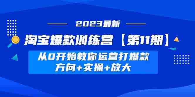 淘宝爆款训练营【第11期】 从0开始教你运营打爆款,方向+实操+放大(淘宝爆款训练营【第11期】21天线上特训班,助你从0开始打造爆款) 淘宝爆款训练营【第11期】 从0开始教你运营打爆款,方向+实操+放大(淘宝爆款训练营【第11期】21天线上特训班,助你从0开始打造爆款)