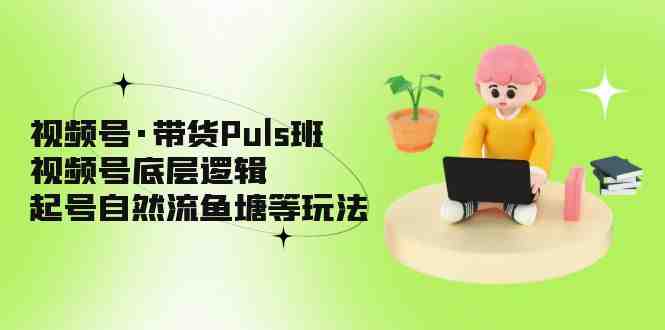 视频号·带货Puls班,视频号底层逻辑,起号自然流鱼塘等玩法(深度解析视频号运营策略与技巧) 视频号·带货Puls班,视频号底层逻辑,起号自然流鱼塘等玩法(深度解析视频号运营策略与技巧)