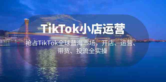 TikTok小店运营 抢占TikTok全球蓝海市场,开店、运营、带货、投流全实操(掌握TikTok小店运营全攻略,抢占全球蓝海市场) TikTok小店运营 抢占TikTok全球蓝海市场,开店、运营、带货、投流全实操(掌握TikTok小店运营全攻略,抢占全球蓝海市场)