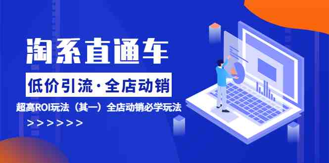 淘系直通车《低价·引流 全店·动销》超高ROI玩法(其一)全店动销必学玩法(淘系直通车《低价·引流 全店·动销》课程详解) 淘系直通车《低价·引流 全店·动销》超高ROI玩法(其一)全店动销必学玩法(淘系直通车《低价·引流 全店·动销》课程详解)