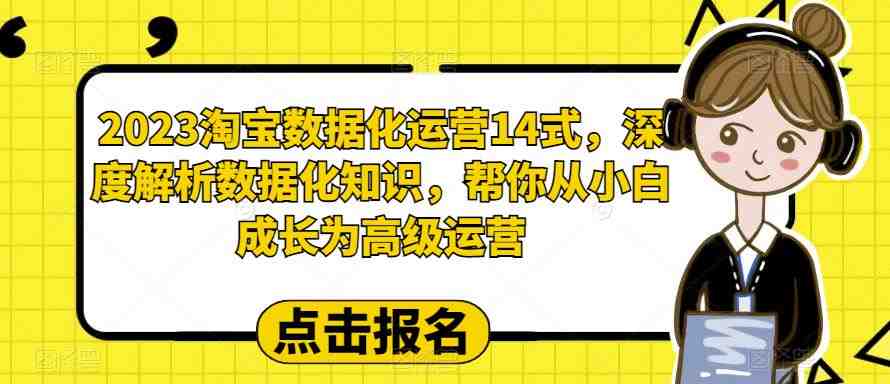 2023淘宝数据化-运营 14式,深度解析数据化知识,帮你从小白成长为高级运营(深度解析淘宝数据化运营,助你成为高级运营专家) 2023淘宝数据化-运营 14式,深度解析数据化知识,帮你从小白成长为高级运营(深度解析淘宝数据化运营,助你成为高级运营专家)