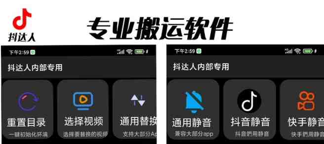 对外收费699抖音傻瓜式一键搬运，起号专用5分钟一个视频《软件+详细教程》(轻松涨粉，高效变现——抖达人抖音快手搬运神器)