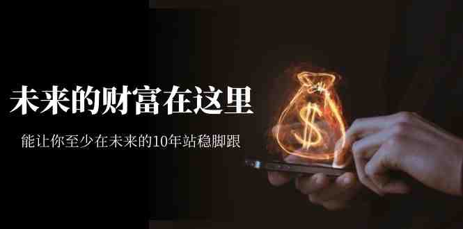某收费文章《未来的财富在这里》能让你至少在未来的10年站稳脚跟(把握百年未遇之大变局，提前布局未来财富)