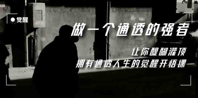 觉醒-做一个通透强者,让你醍醐灌顶,拥有通透人生,掌握强大的秘密(揭秘通透强者的秘密,助你实现人生逆袭) 觉醒-做一个通透强者,让你醍醐灌顶,拥有通透人生,掌握强大的秘密(揭秘通透强者的秘密,助你实现人生逆袭)