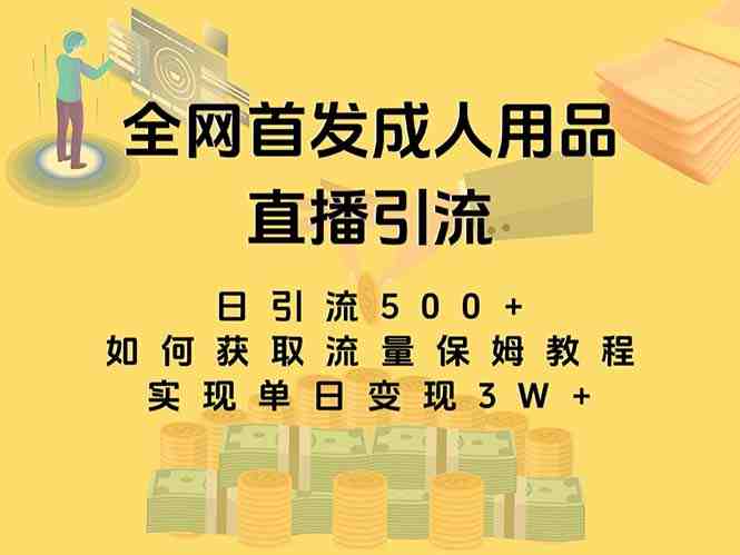 最新全网独创首发,成人用品直播引流获客暴力玩法,单日变现3w保姆级教程 最新全网独创首发,成人用品直播引流获客暴力玩法,单日变现3w保姆级教程