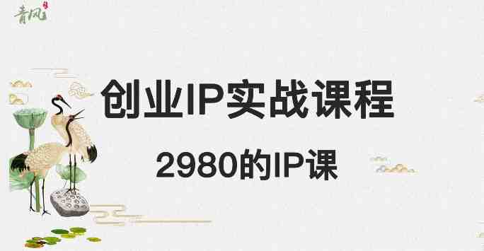 外边卖2980的创业IP课程,做私域月入5w+(探索创业IP变现之道价值2980元的全方位课程解析) 外边卖2980的创业IP课程,做私域月入5w+(探索创业IP变现之道价值2980元的全方位课程解析)