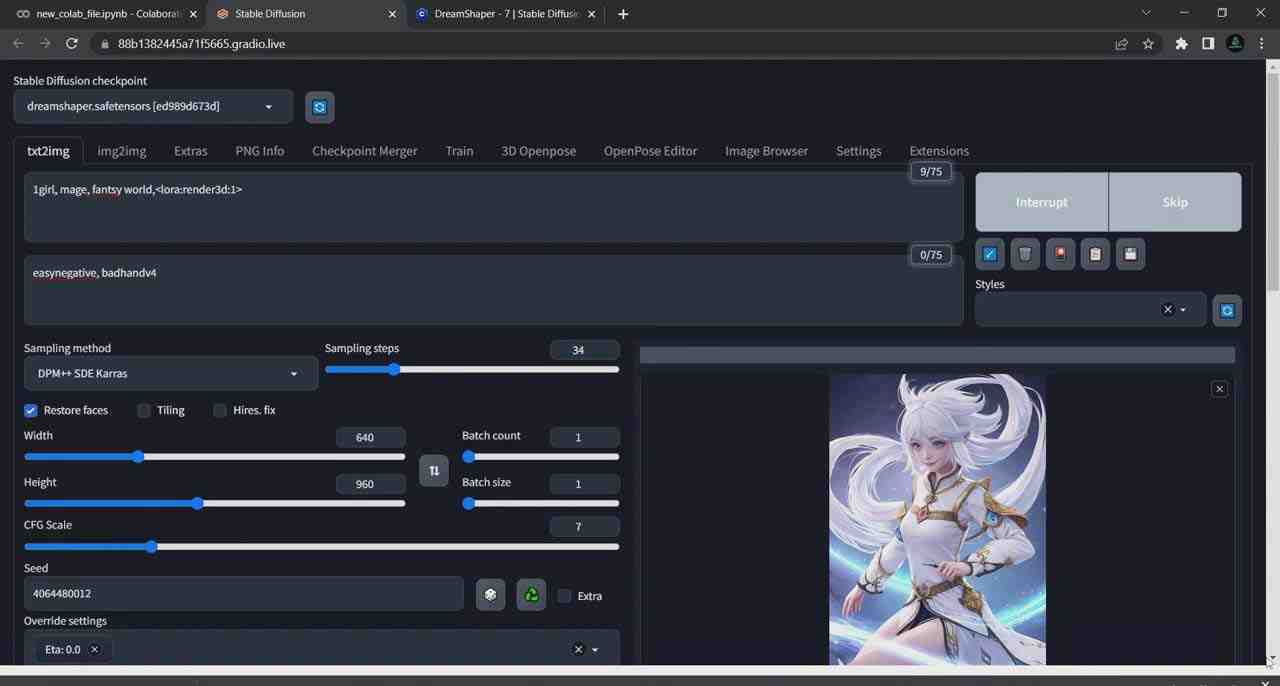 利用Stable Diffusion创建动漫艺术图像使用AI绘画赚钱-中英字幕 利用Stable Diffusion创建动漫艺术图像使用AI绘画赚钱-中英字幕