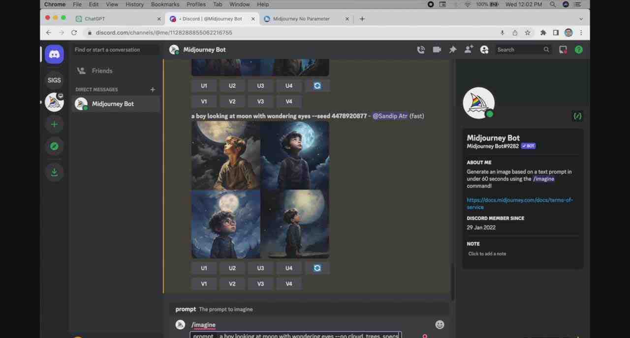 ChatGPT4 和 MidJourney AI 绘画聊天革命性指南教程-33节视频课-中英字幕 ChatGPT4 和 MidJourney AI 绘画聊天革命性指南教程-33节视频课-中英字幕