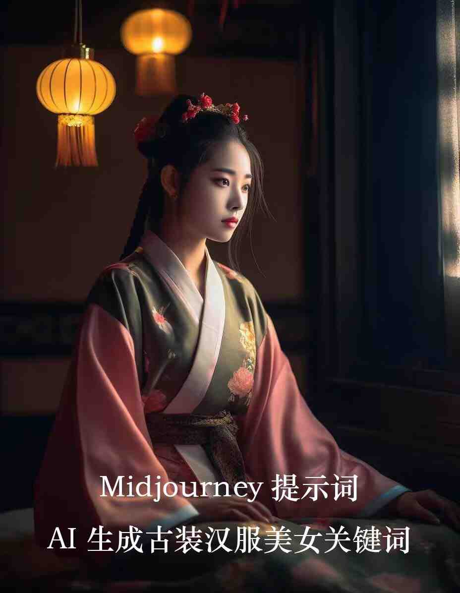 Midjourney关键词-AI生成中国风古装汉服美女人像提示关键词 Midjourney关键词-AI生成中国风古装汉服美女人像提示关键词
