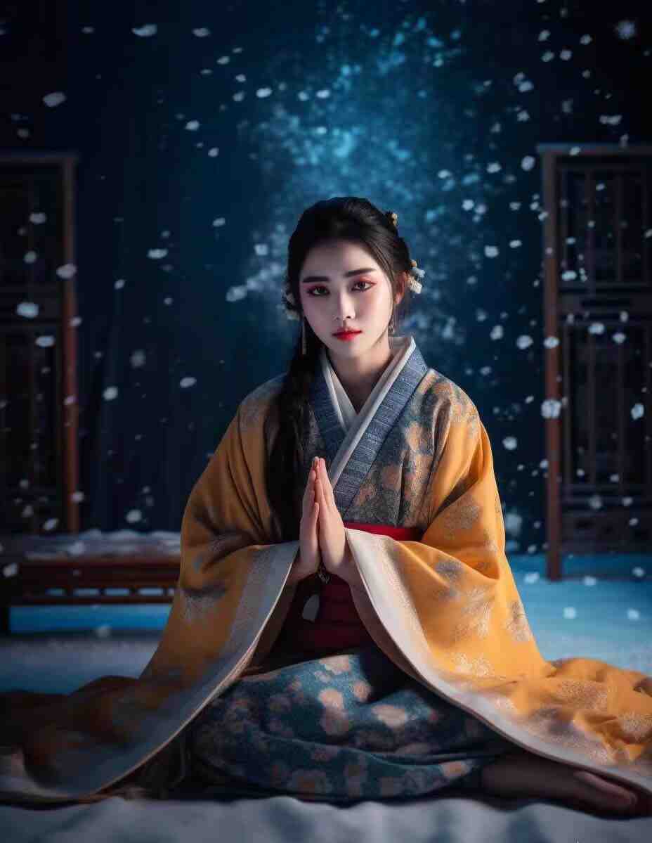 Midjourney关键词-AI生成中国风古装汉服美女人像提示关键词 Midjourney关键词-AI生成中国风古装汉服美女人像提示关键词