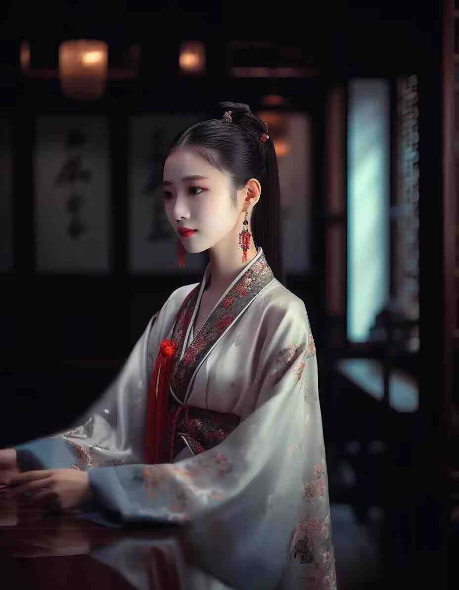 Midjourney关键词-AI生成中国风古装汉服美女人像提示关键词 Midjourney关键词-AI生成中国风古装汉服美女人像提示关键词