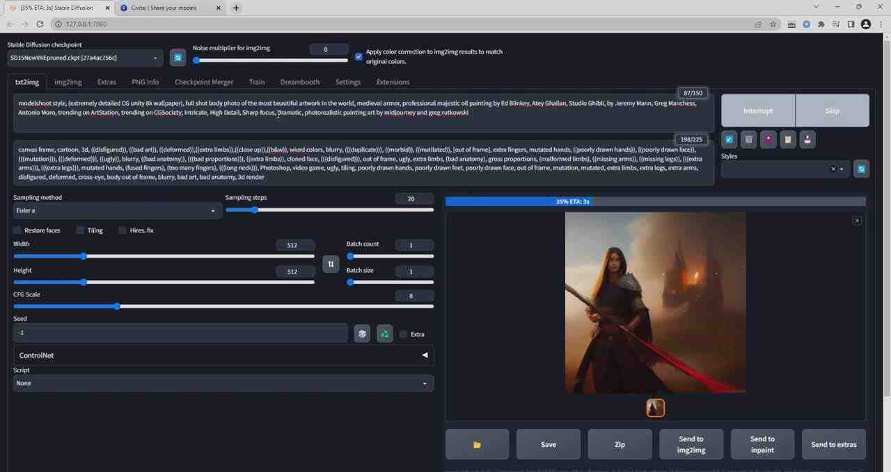 Stable Diffusion 大师班: 利用AI创建艺术图像及视频-31视频课-中英字幕 Stable Diffusion 大师班: 利用AI创建艺术图像及视频-31视频课-中英字幕