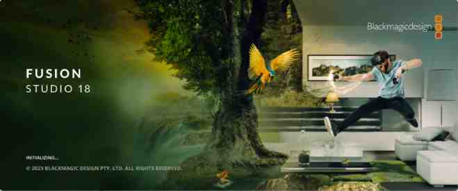 Blackmagic Design Fusion Studio v18.6.1 解锁版(特效合成软件) Blackmagic Design Fusion Studio v18.6.1 解锁版(特效合成软件)