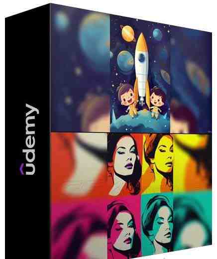 Midjourney AI人工智能创建和销售令人惊叹的海报教程-10节课-中英字幕 Midjourney AI人工智能创建和销售令人惊叹的海报教程-10节课-中英字幕