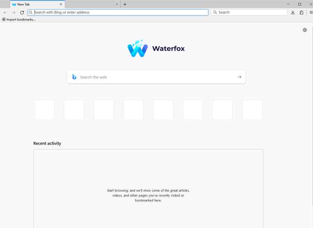 Waterfox vG6.0 官方版(响应速度非常快的浏览器)