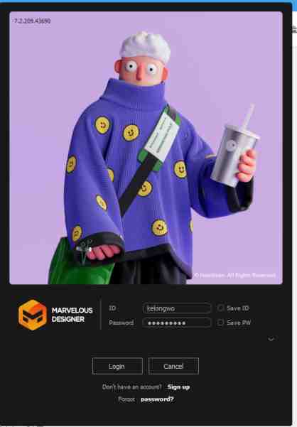 Marvelous Designer12 v7.2.209 激活版 (3D服装设计软件) Marvelous Designer12 v7.2.209 激活版 (3D服装设计软件)