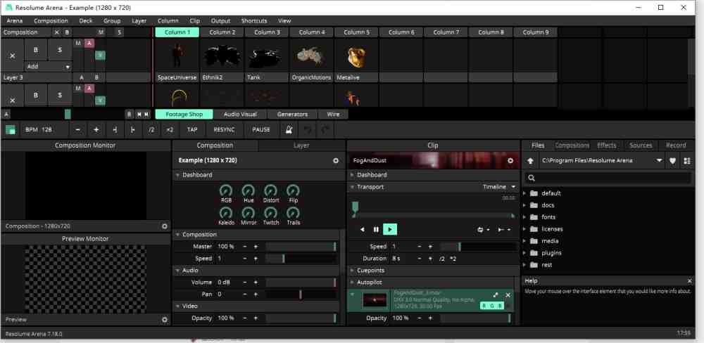 Resolume Arena v7.18.0 激活版 (VJ音视频软件) Resolume Arena v7.18.0 激活版 (VJ音视频软件)