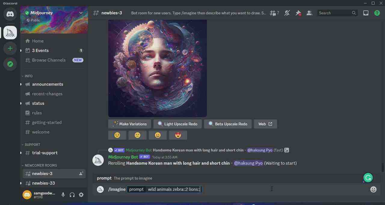 Midjourney AI人工智能艺术图片从入门到高级创作教程-33节课-中英字幕 Midjourney AI人工智能艺术图片从入门到高级创作教程-33节课-中英字幕