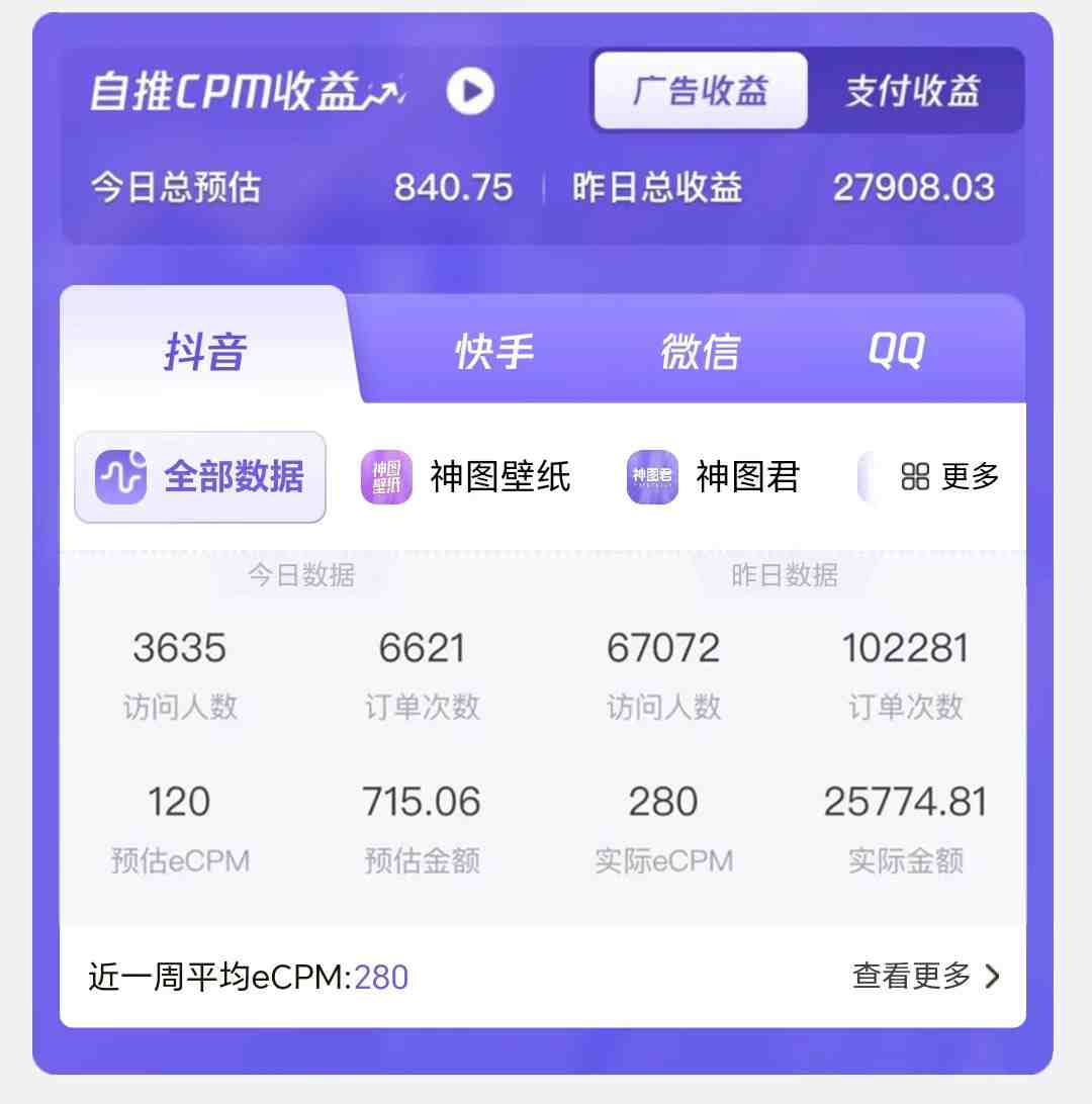 壁纸号暴力挖金，3天螺旋起号，小白也能月入1w+