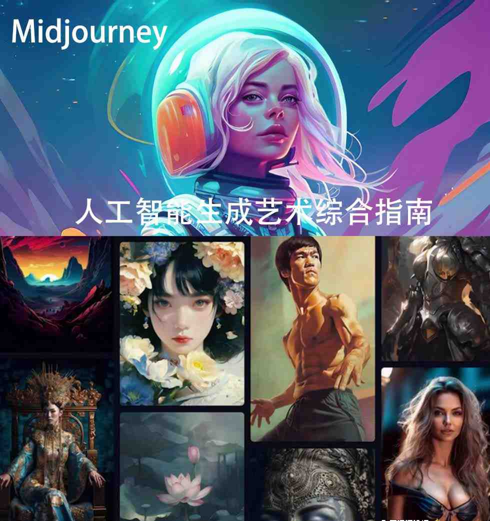 Midjourney及ChatGPT 4人工智能生成艺术图像综合指南-9节课-中英字幕 Midjourney及ChatGPT 4人工智能生成艺术图像综合指南-9节课-中英字幕