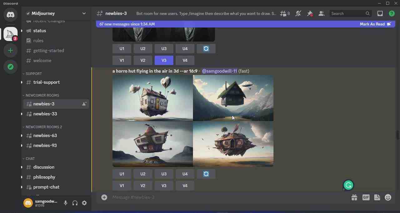Midjourney AI:从零基础到高级版的大师班教程-34节课-中英字幕 Midjourney AI:从零基础到高级版的大师班教程-34节课-中英字幕