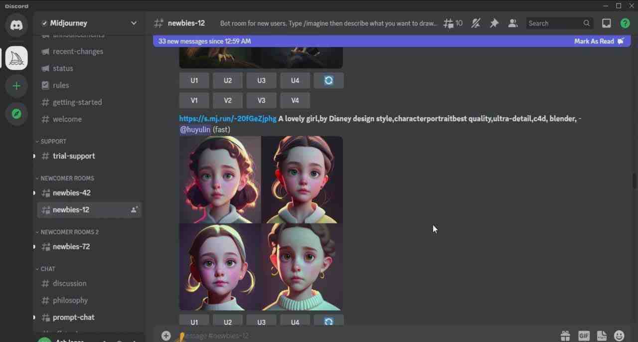 Midjourney V5 / ChatGPT 终极文本到艺术图像精通课程-47节课-中英字幕 Midjourney V5 / ChatGPT 终极文本到艺术图像精通课程-47节课-中英字幕