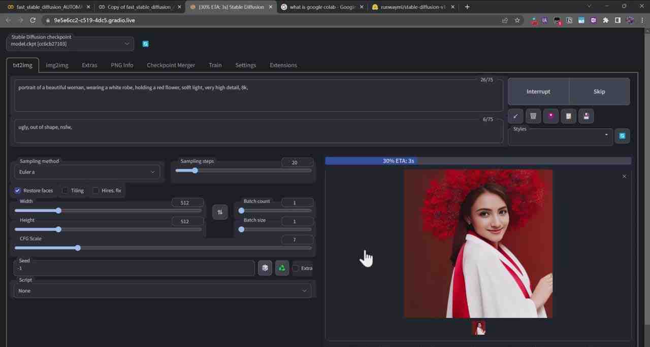 终极 Stable Diffusion + ChatGPT AI绘画及模型训练课程-中英字幕 终极 Stable Diffusion + ChatGPT AI绘画及模型训练课程-中英字幕