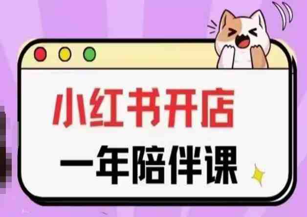 三九小红书开店一年陪伴课(更新),从0到1玩赚小红书开店 三九小红书开店一年陪伴课(更新),从0到1玩赚小红书开店