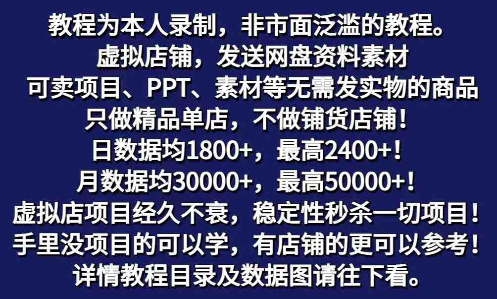 拼多多虚拟电商训练营月入40000+你也行,暴利稳定长久,副业首选 拼多多虚拟电商训练营月入40000+你也行,暴利稳定长久,副业首选