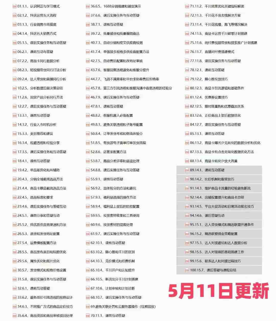 抖店·第27期特训营 体验分拉升/商品卡引流/投流效果优化/精选联盟引流/等 抖店·第27期特训营 体验分拉升/商品卡引流/投流效果优化/精选联盟引流/等