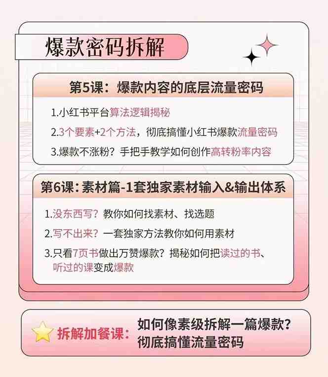 小红书特训营12期:从定位 到起号、到变现全路径带你快速打通爆款任督二脉 小红书特训营12期:从定位 到起号、到变现全路径带你快速打通爆款任督二脉