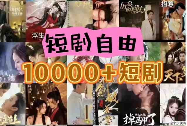 打造完全属于自己的个人短剧库,实现网盘拉新与私域变现的完美融合! 打造完全属于自己的个人短剧库,实现网盘拉新与私域变现的完美融合!