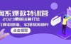 2023淘系爆款特训营，2023最新运营打法，学习爆款思维，实现利润增长(掌握2023淘系爆款特训营，提升电商运营效果)