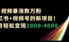 1条视频暴涨数万粉–小红书+视频号的新项目!单月轻松变现2000-4000【揭秘】(揭秘小红书+视频号新项目一条视频如何带来数万粉丝和丰厚收益)