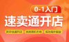 速卖通开店0-1入门,新手快速开店 找准商机市场 成功海外掘金