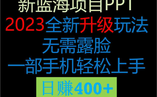 2023新玩法，在这个平台卖ppt才是最正确的选择，一部手机实现日入400+(《2023新蓝海项目 ppt全新玩法 轻松日入400+》零成本实现每天1000+收益的秘诀)