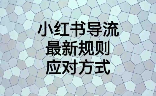 小红书导流最新规则应对方式,新规以后目前还可用的引流方式解读(小红书导流新规下的应对策略与实操指南)
