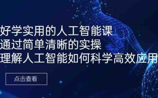 好学实用的人工智能课 通过简单清晰的实操 理解人工智能如何科学高效应用(探索人工智能的实用应用好学实用的人工智能课)