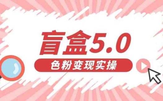 盲盒交友变现5.0(色粉变现)日入500+(探索盲盒交友变现5.0如何日入500+)