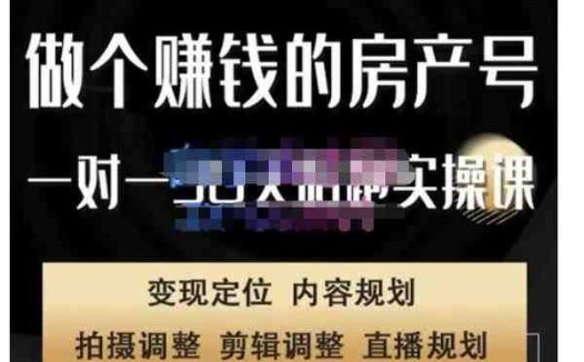 刘广标·同城房产号线上陪跑课，拍摄、剪辑、写文案、直播，做一个具有潜力价值的房产号(全面掌握房产号运营技能，助力你在房产同城号赛道脱颖而出)