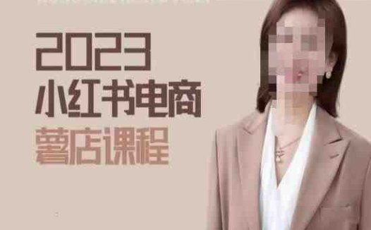 2023小红书电商课，新手小白从0~1玩转小红书薯店电商(小红书电商课mp1570期新手小白的全方位电商运营指南)