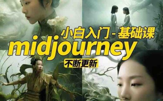 淘不掉学院·midjourney小白入门基础，​AI摄影+AI设计+AI绘画-AIGC作图(淘不掉学院·midjourney小白入门基础全面掌握AI摄影+AI设计+AI绘画)