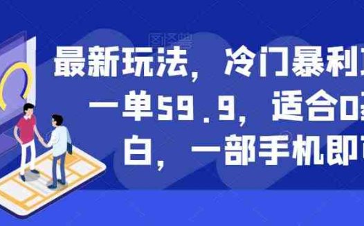 最新玩法，冷门暴利项目，一单59.9，适合0基础小白，一部手机即可操作【揭秘】(揭秘最新冷门暴利项目小红书卖儿童电子版控笔资料)